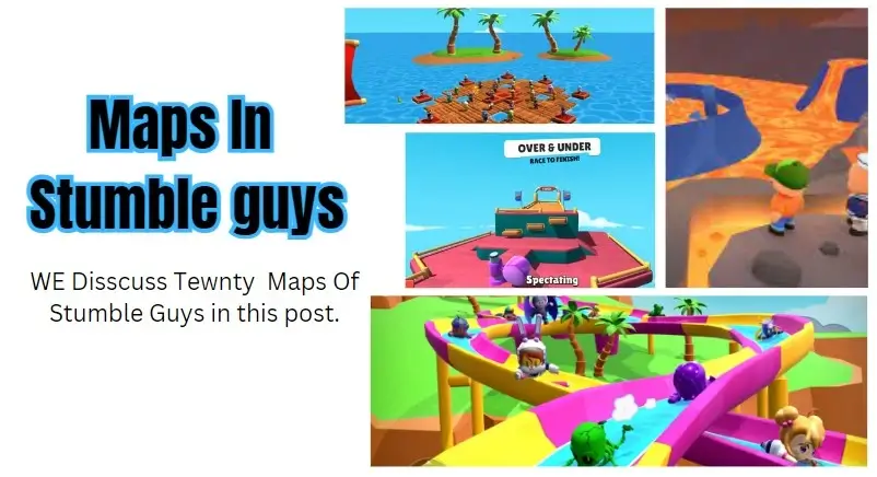 Maps in stumble guys